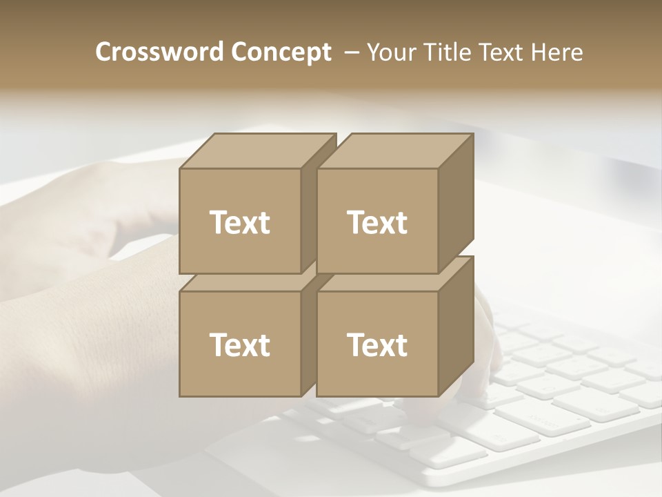 Detail Hand Finger PowerPoint Template