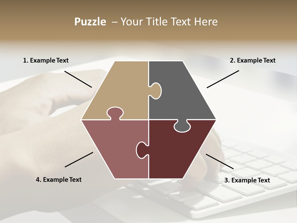 Detail Hand Finger PowerPoint Template