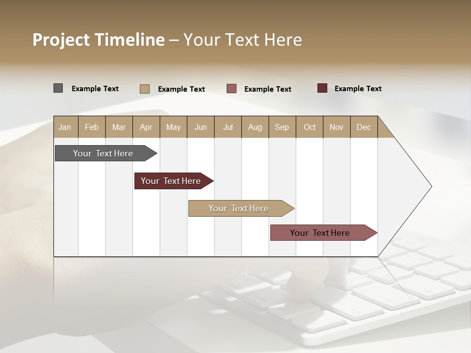Detail Hand Finger PowerPoint Template