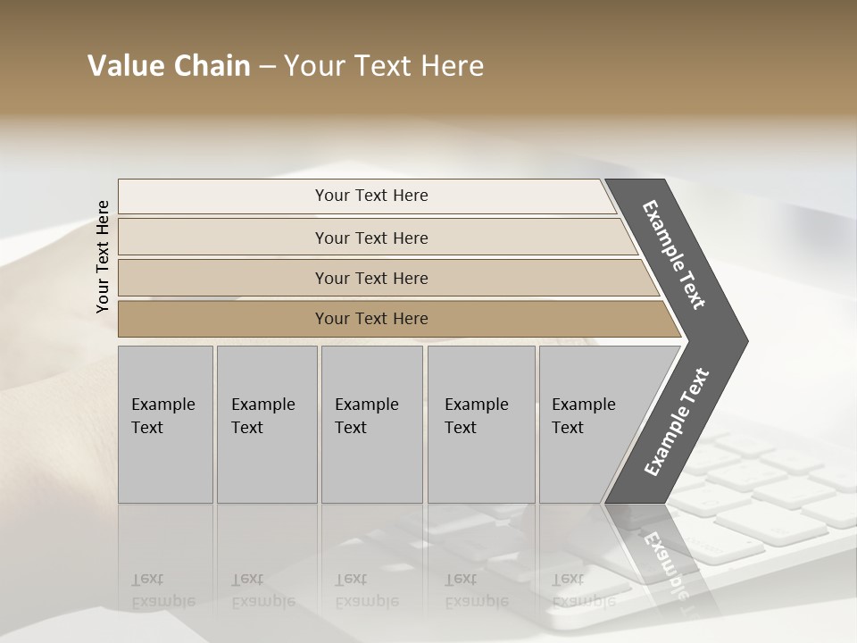 Detail Hand Finger PowerPoint Template