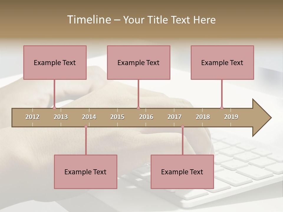 Detail Hand Finger PowerPoint Template