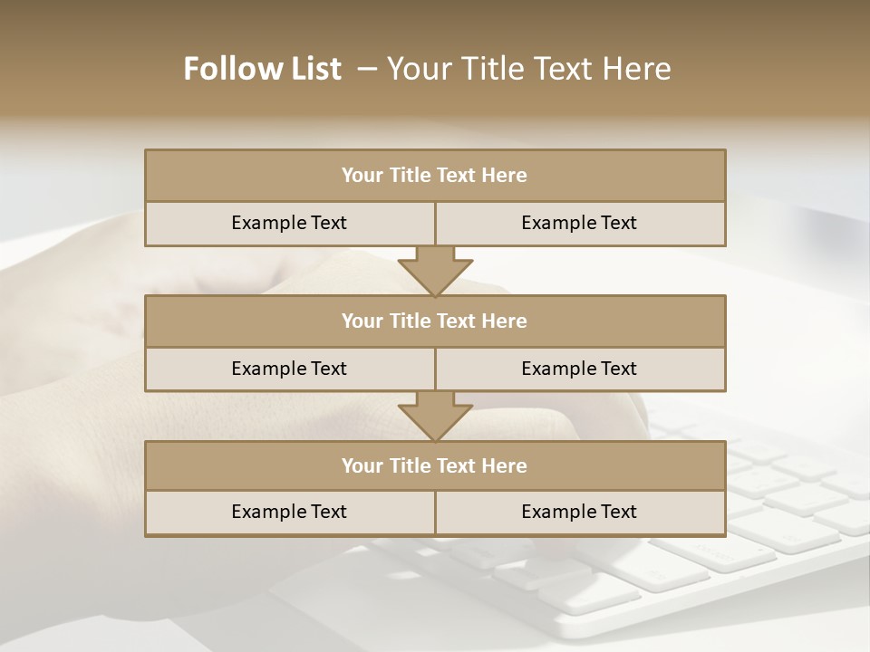 Detail Hand Finger PowerPoint Template