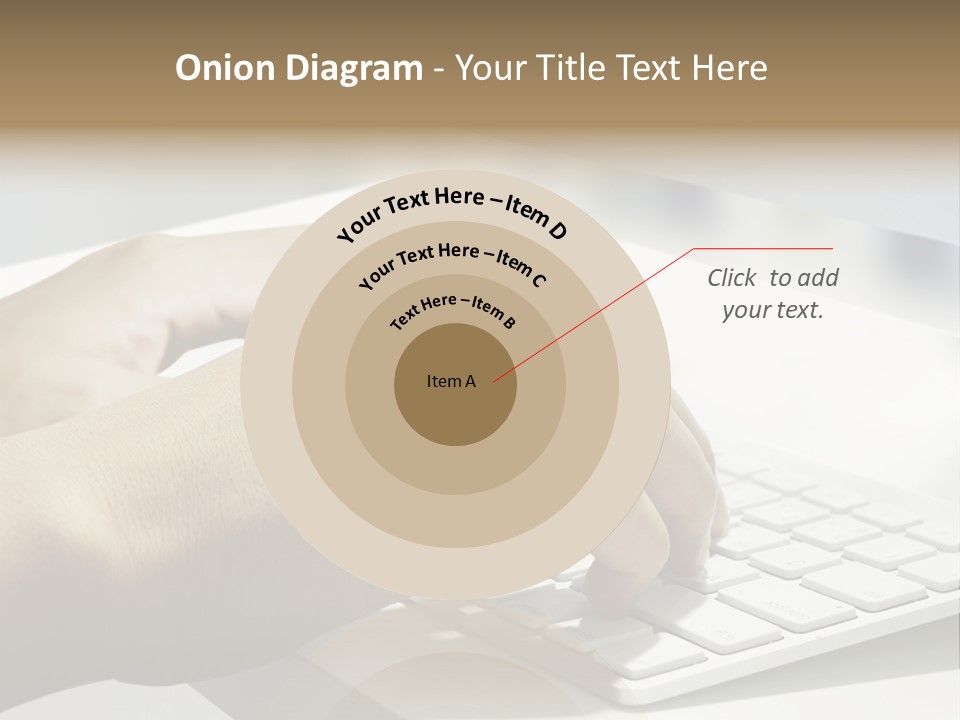 Detail Hand Finger PowerPoint Template