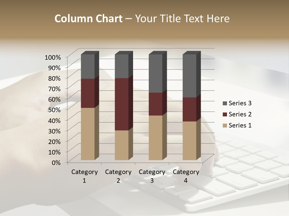 Detail Hand Finger PowerPoint Template