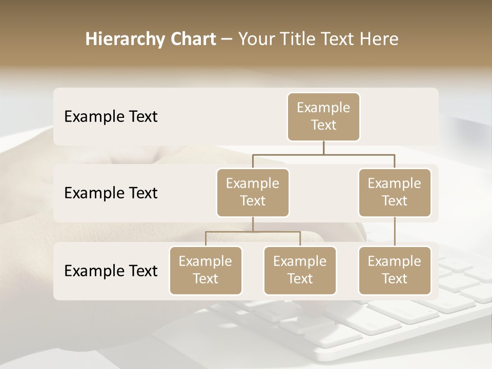 Detail Hand Finger PowerPoint Template