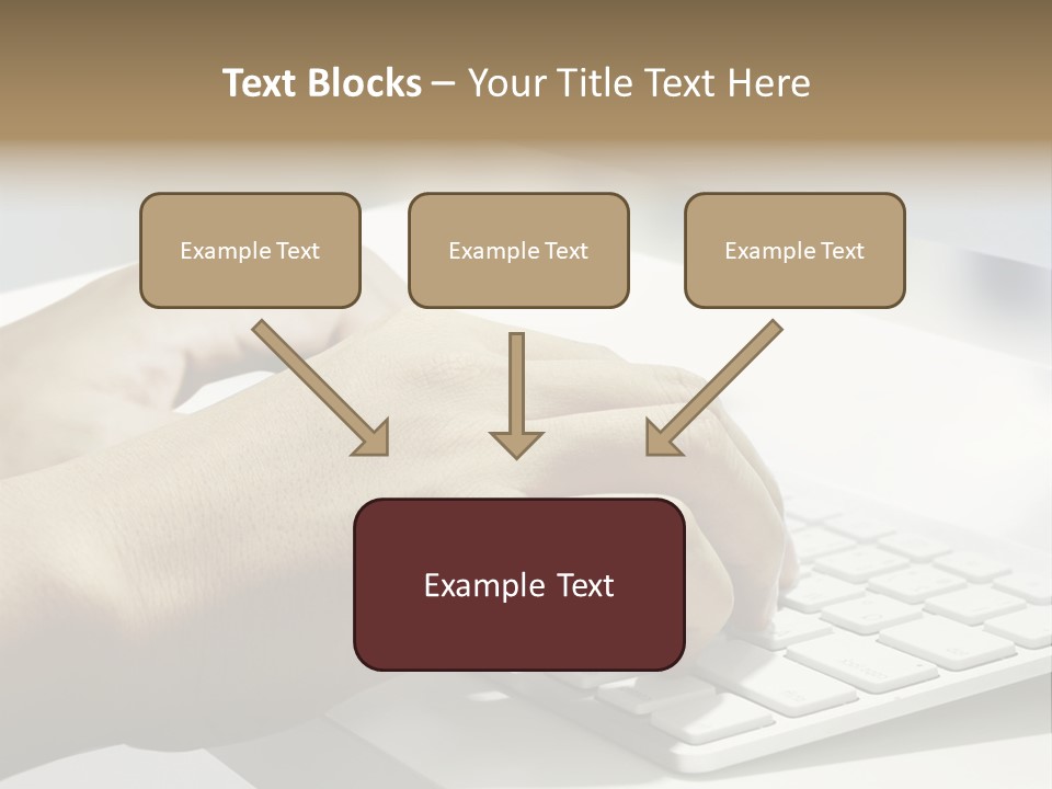 Detail Hand Finger PowerPoint Template