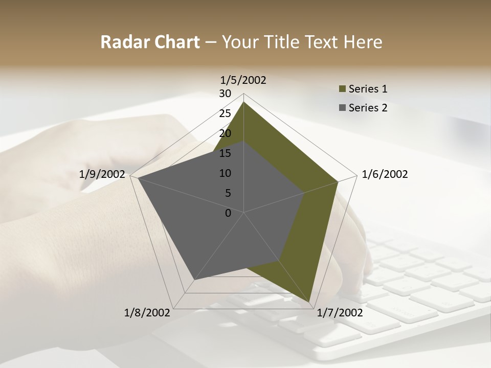 Detail Hand Finger PowerPoint Template