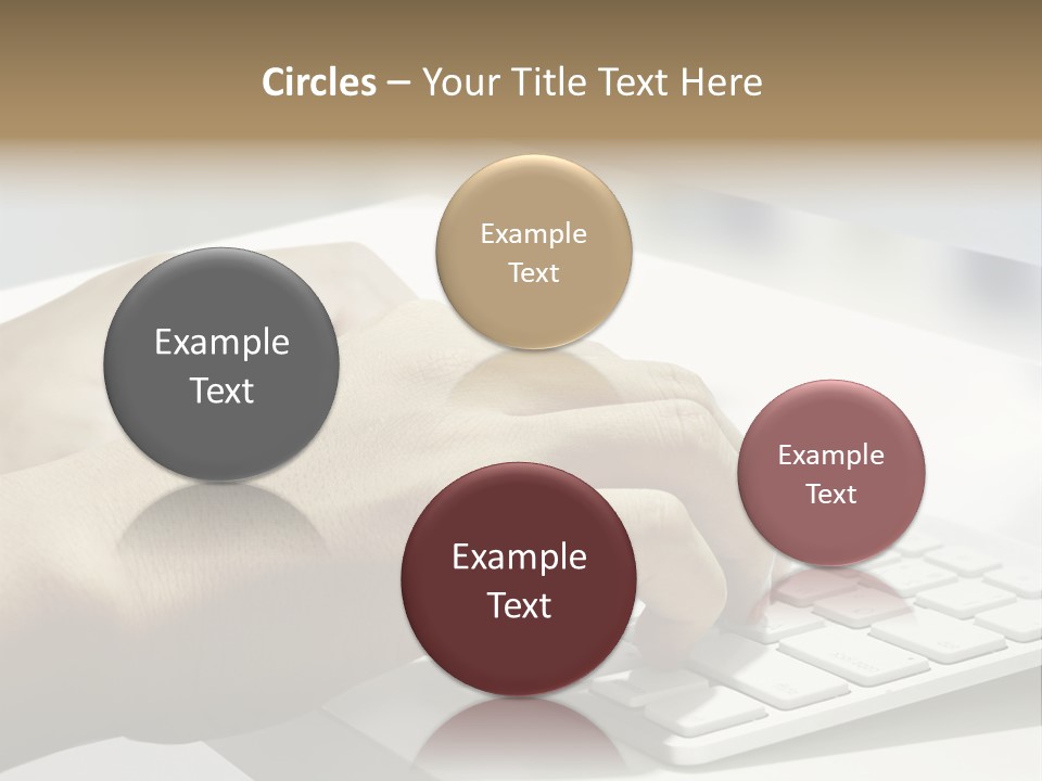 Detail Hand Finger PowerPoint Template