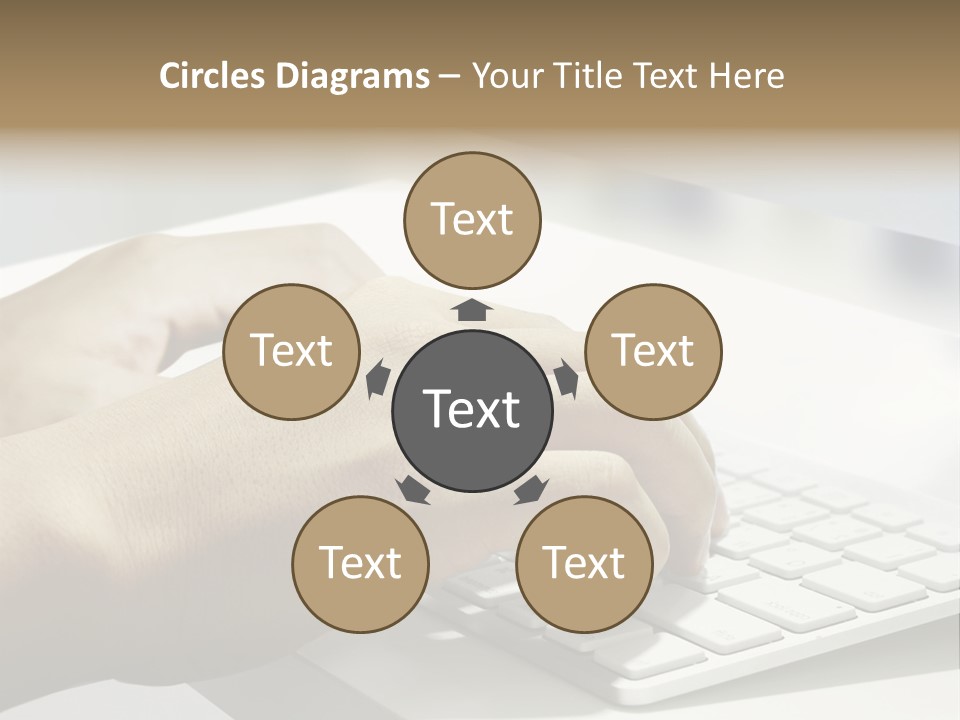 Detail Hand Finger PowerPoint Template