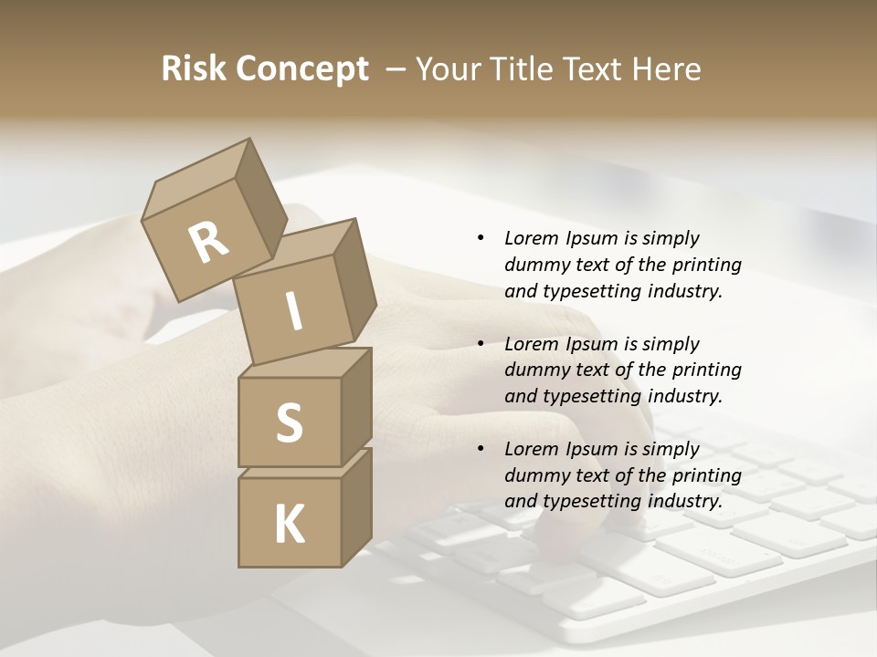 Detail Hand Finger PowerPoint Template