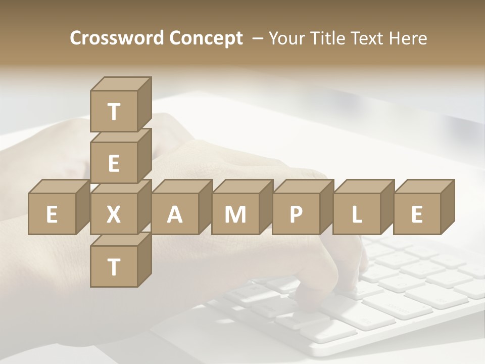 Detail Hand Finger PowerPoint Template