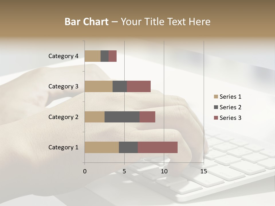Detail Hand Finger PowerPoint Template