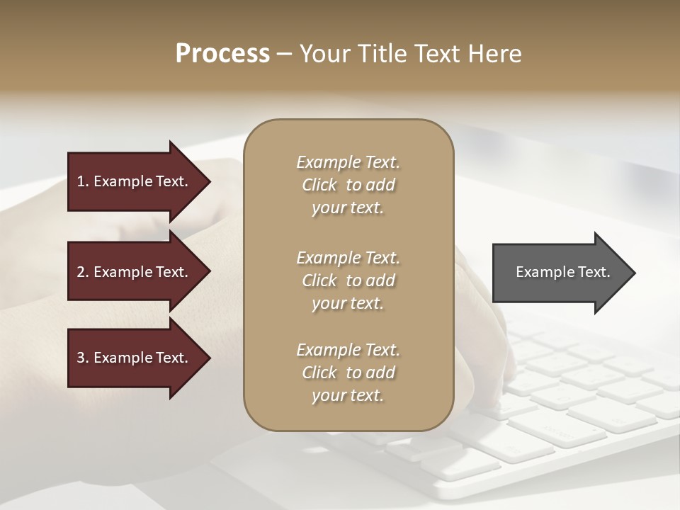 Detail Hand Finger PowerPoint Template