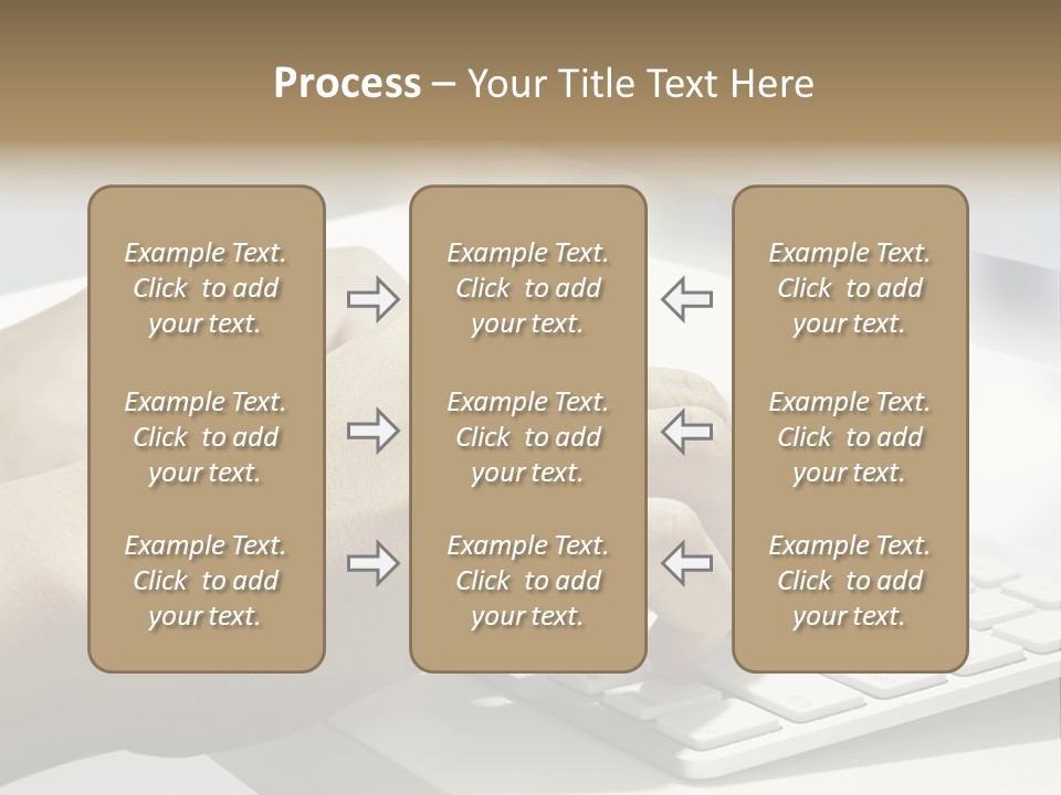 Detail Hand Finger PowerPoint Template