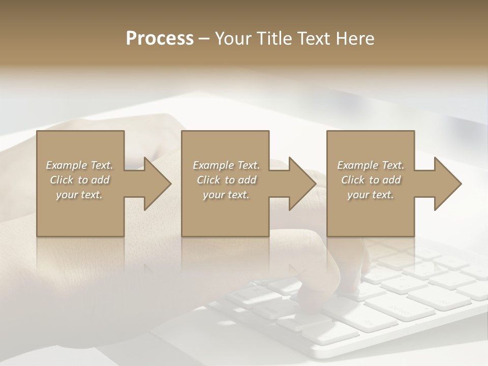 Detail Hand Finger PowerPoint Template