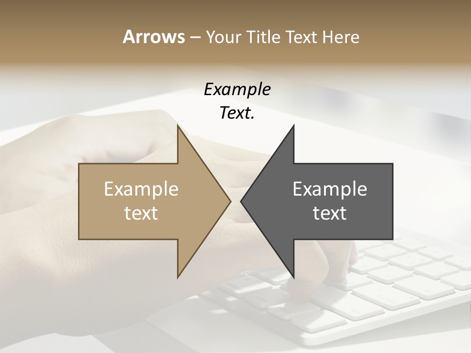 Detail Hand Finger PowerPoint Template