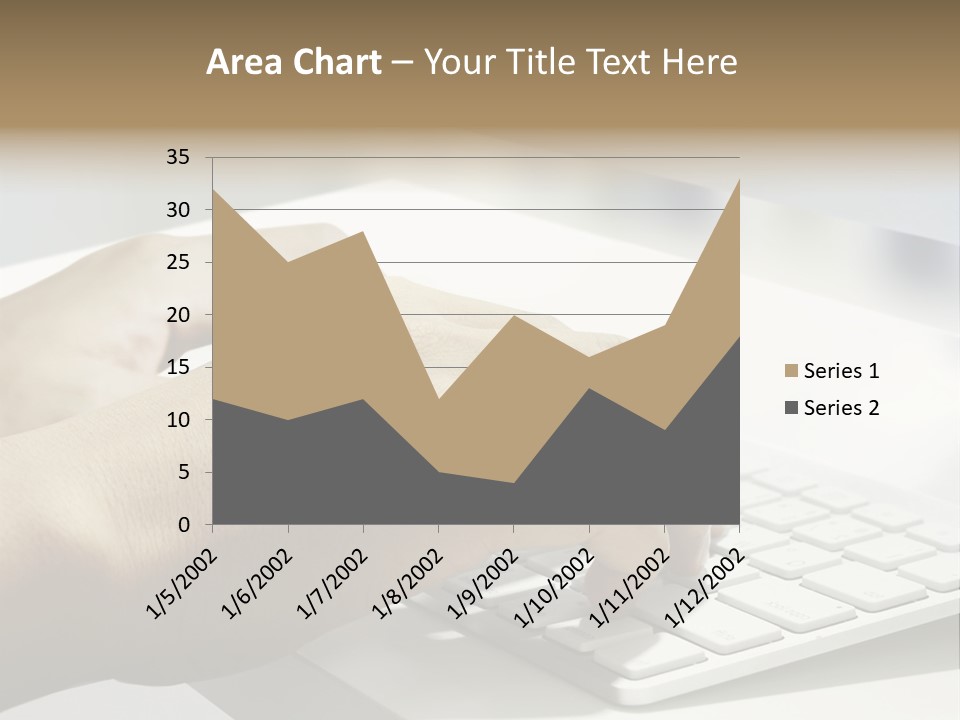 Detail Hand Finger PowerPoint Template