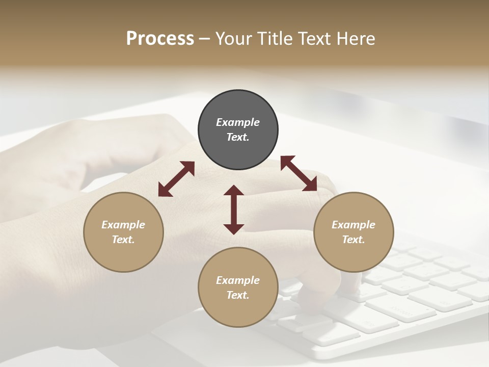 Detail Hand Finger PowerPoint Template