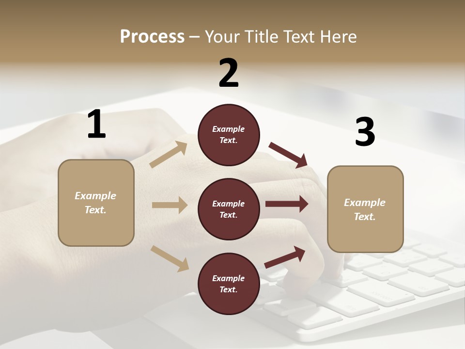 Detail Hand Finger PowerPoint Template