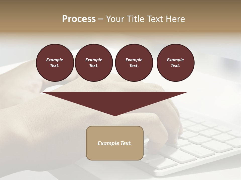 Detail Hand Finger PowerPoint Template