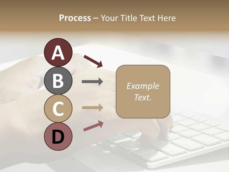 Detail Hand Finger PowerPoint Template