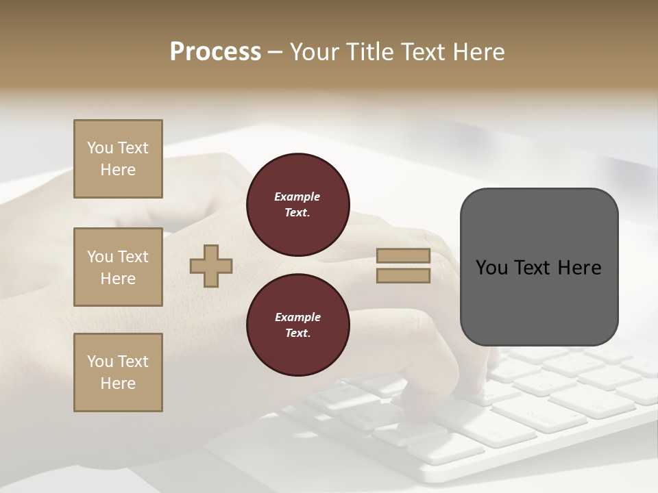 Detail Hand Finger PowerPoint Template