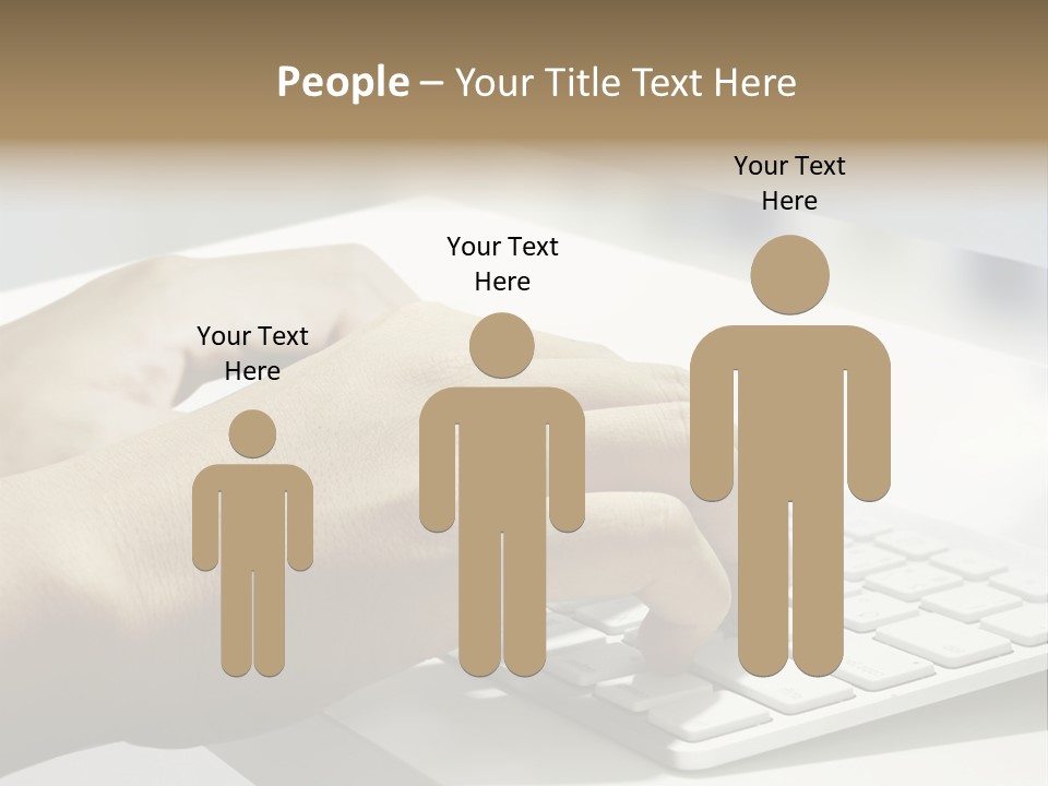 Detail Hand Finger PowerPoint Template