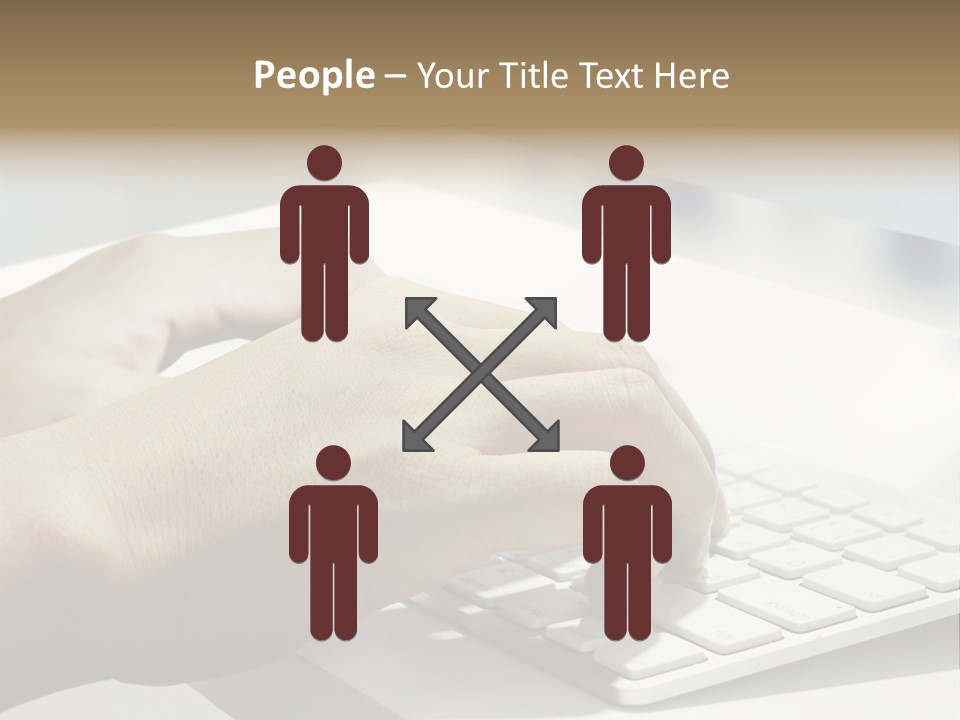 Detail Hand Finger PowerPoint Template