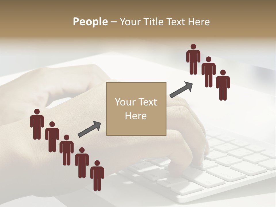 Detail Hand Finger PowerPoint Template