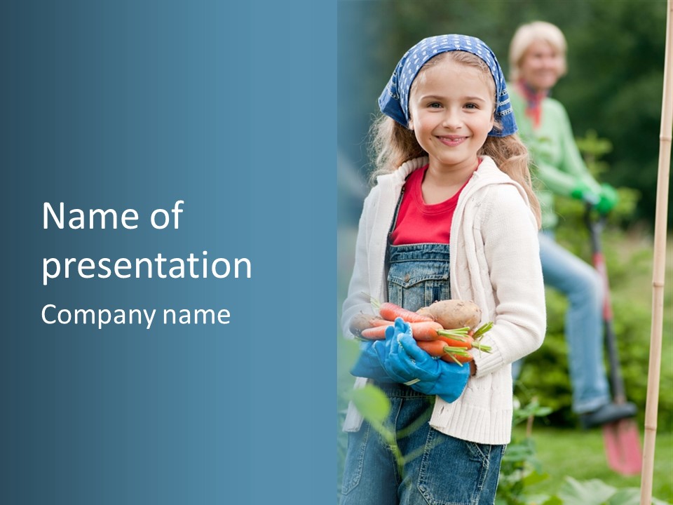 Organic Hobby Growth PowerPoint Template