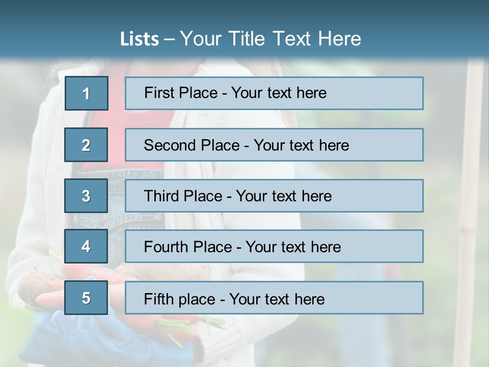Organic Hobby Growth PowerPoint Template