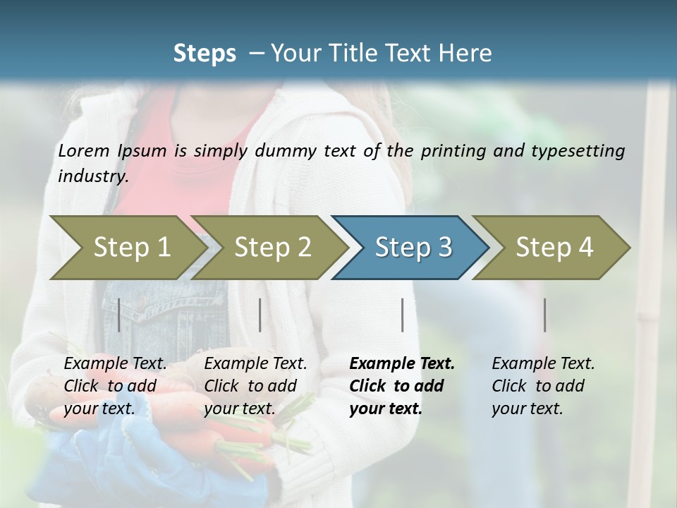 Organic Hobby Growth PowerPoint Template