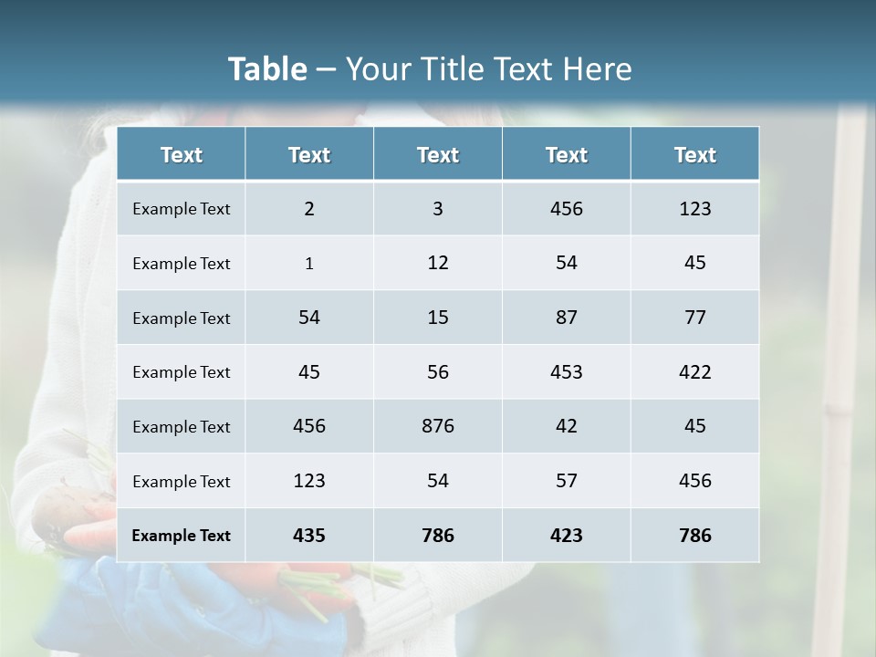 Organic Hobby Growth PowerPoint Template