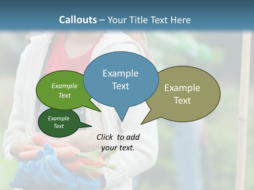 Organic Hobby Growth PowerPoint Template