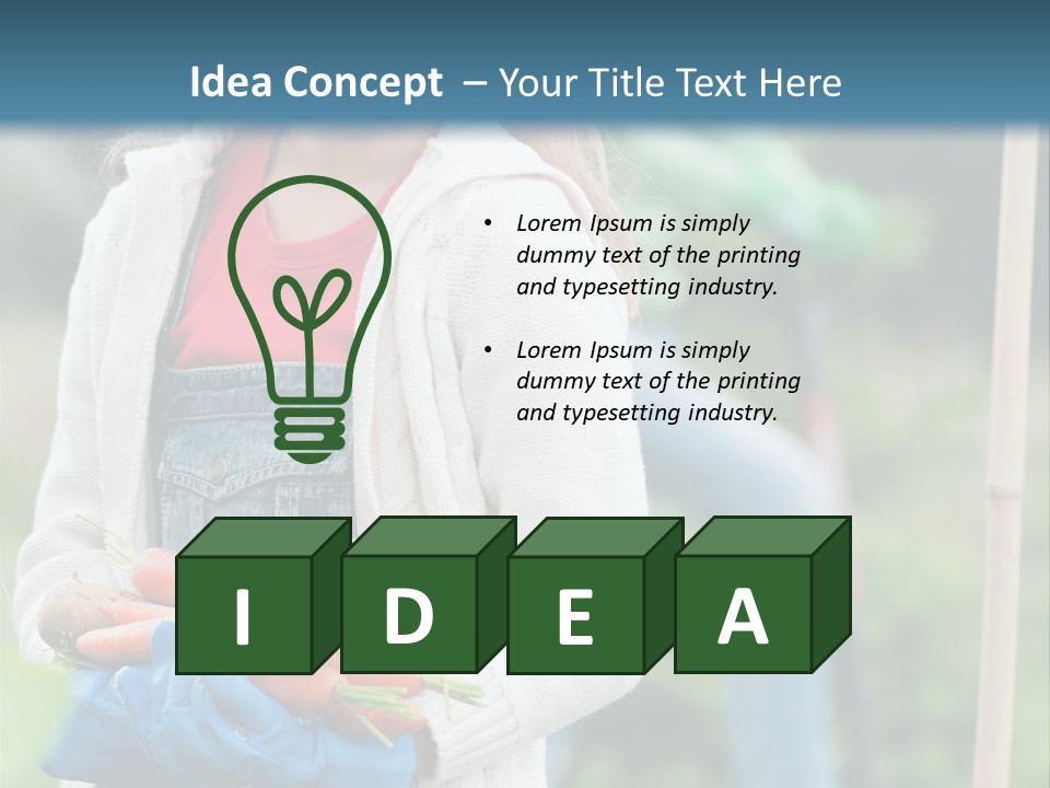 Organic Hobby Growth PowerPoint Template