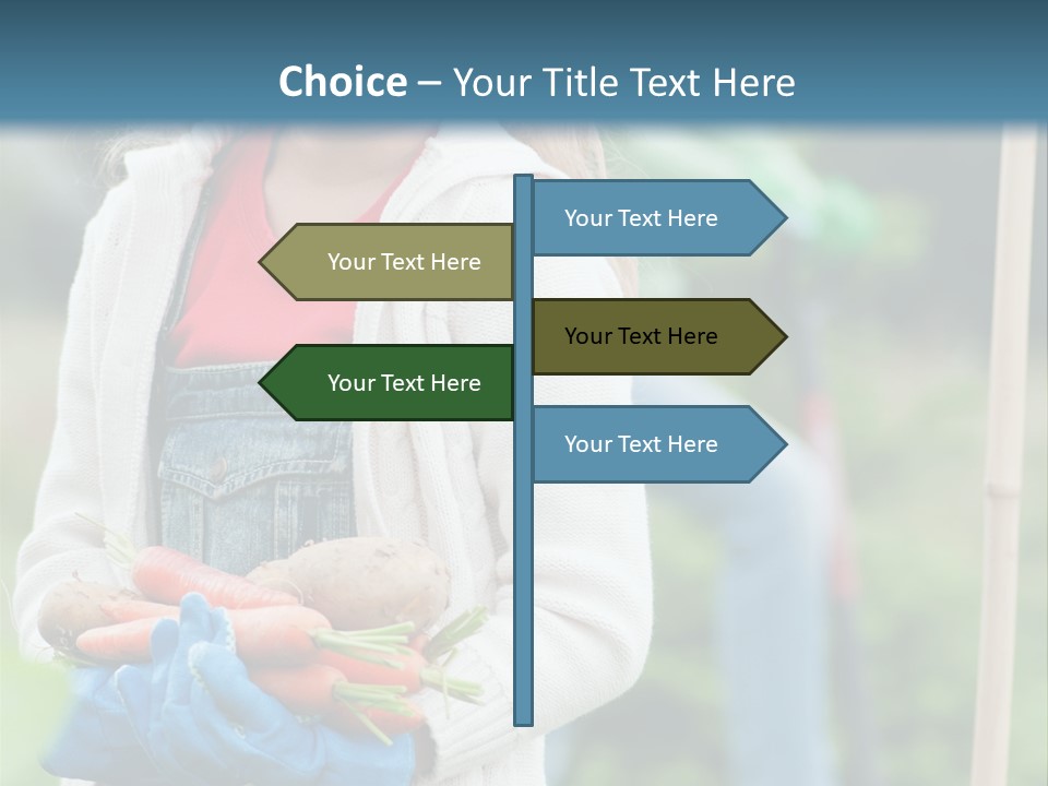 Organic Hobby Growth PowerPoint Template
