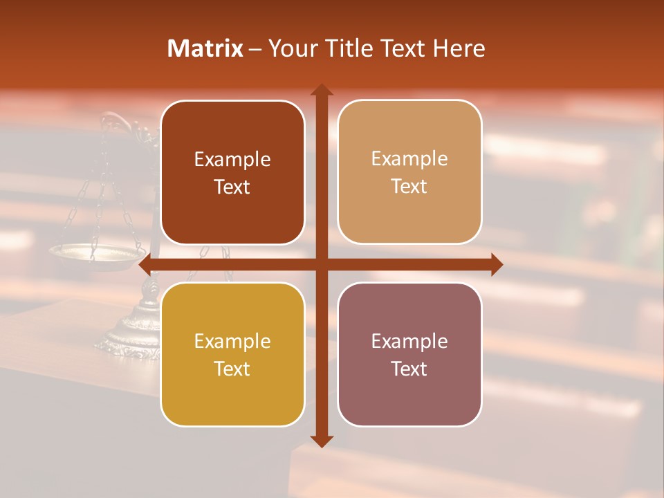 Sentence Weight Plaintiff PowerPoint Template