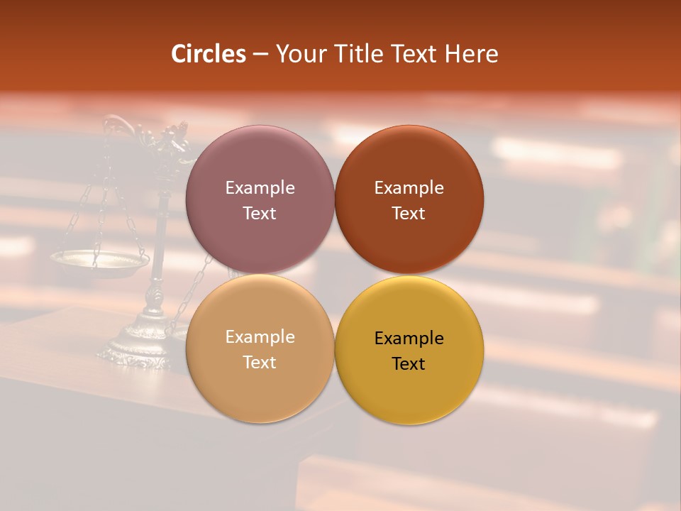 Sentence Weight Plaintiff PowerPoint Template