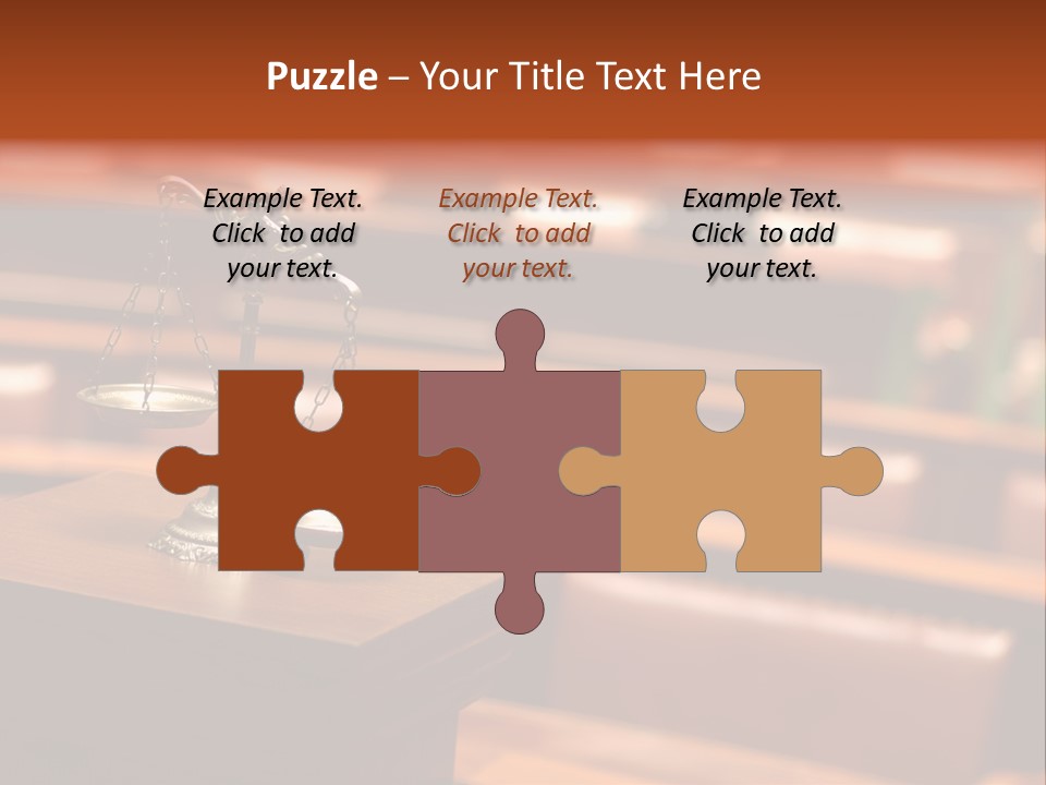 Sentence Weight Plaintiff PowerPoint Template