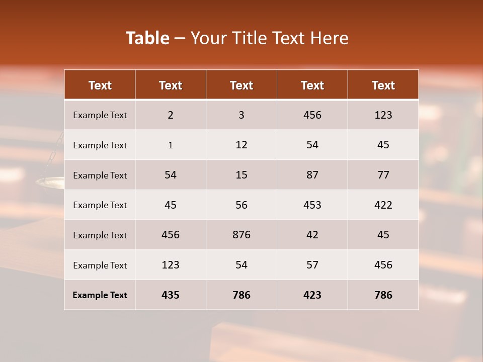 Sentence Weight Plaintiff PowerPoint Template