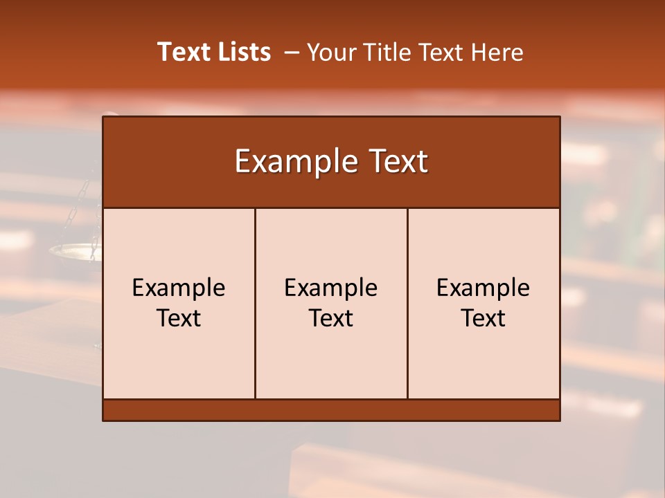 Sentence Weight Plaintiff PowerPoint Template
