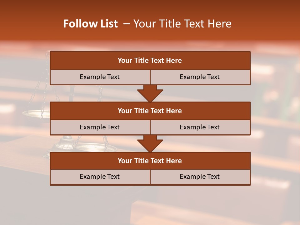Sentence Weight Plaintiff PowerPoint Template
