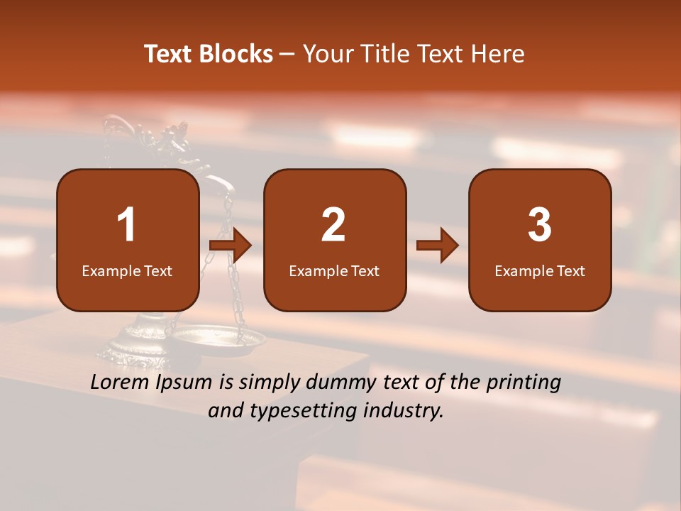 Sentence Weight Plaintiff PowerPoint Template