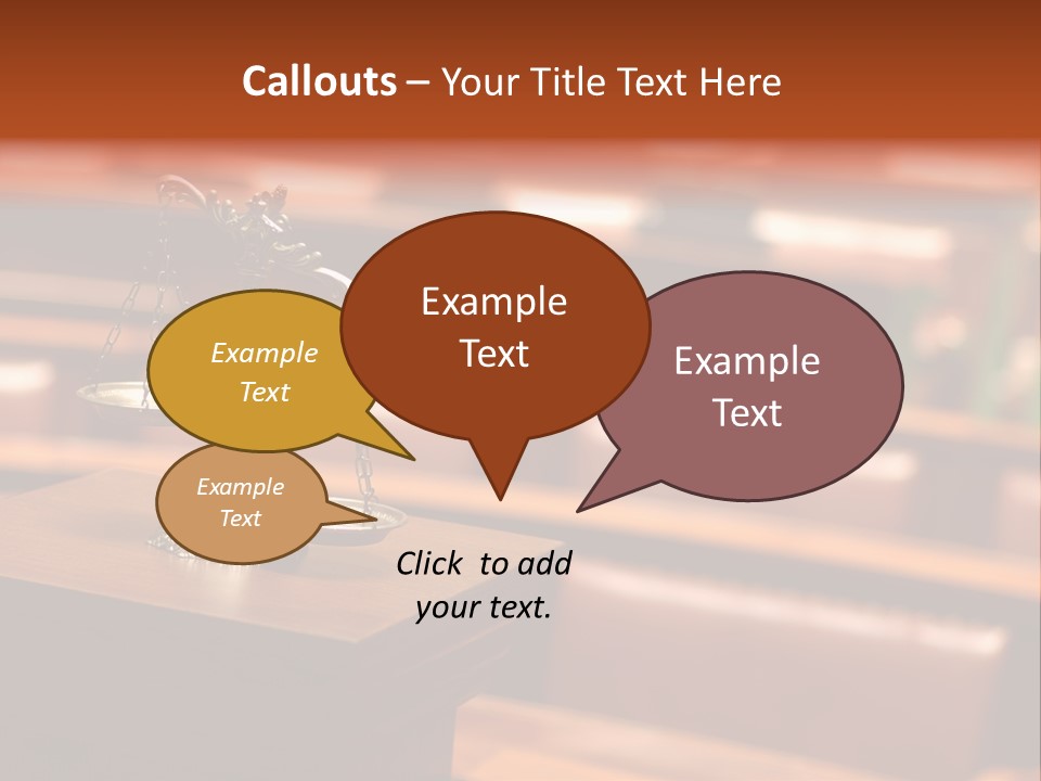 Sentence Weight Plaintiff PowerPoint Template