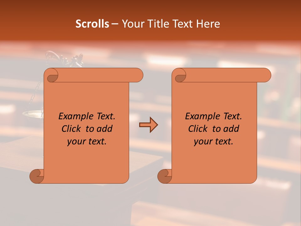Sentence Weight Plaintiff PowerPoint Template