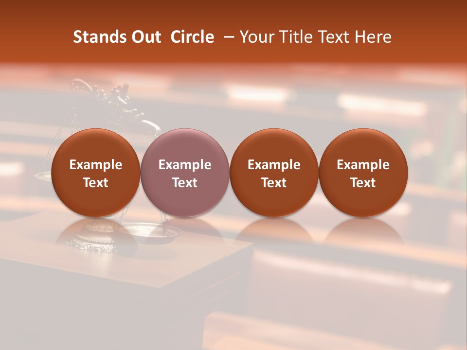 Sentence Weight Plaintiff PowerPoint Template
