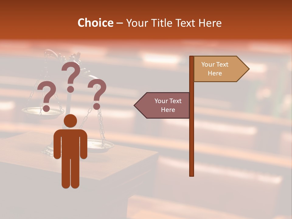 Sentence Weight Plaintiff PowerPoint Template