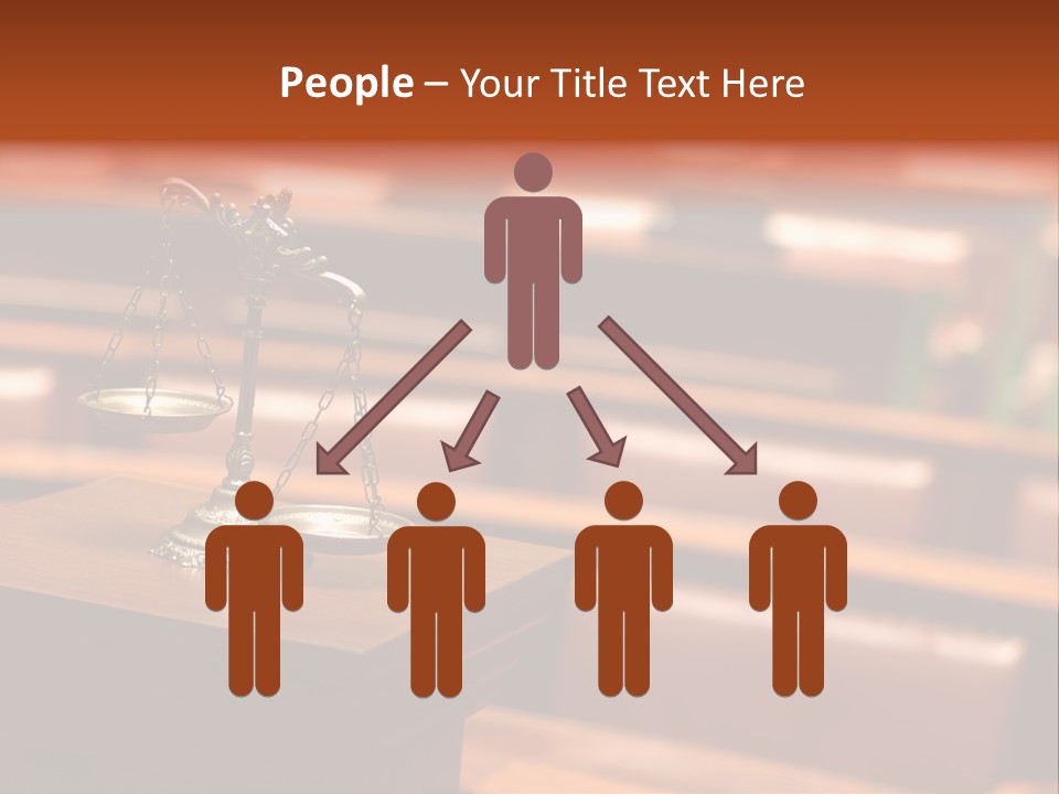 Sentence Weight Plaintiff PowerPoint Template