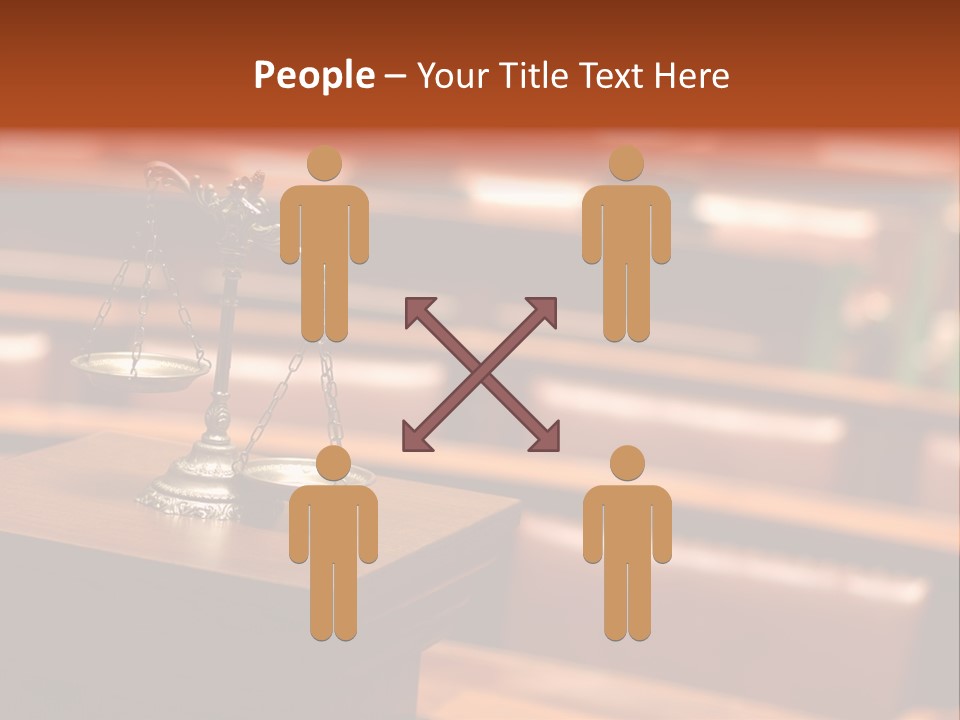 Sentence Weight Plaintiff PowerPoint Template