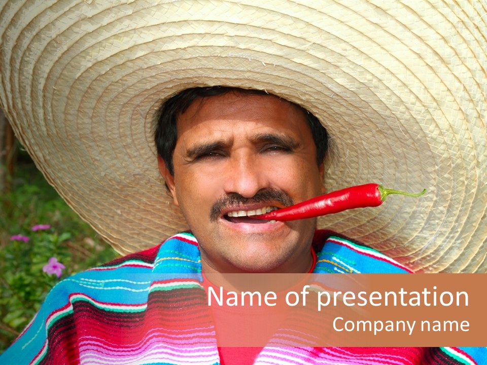Humor Pungent Typical PowerPoint Template